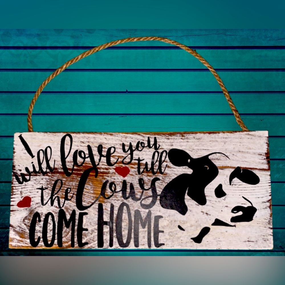 "Rustic Farmhouse Love Sign”